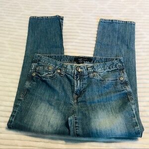 Calvin Klein Straight Tapered Leg Ankle Jeans 6 28